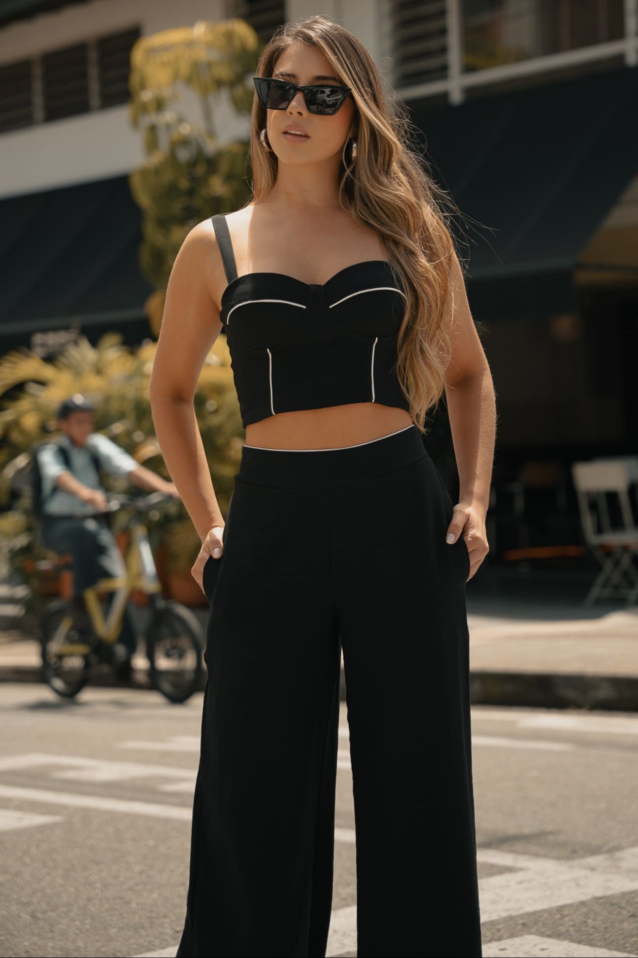 White shirt for women - April