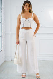 White shirt for women - April