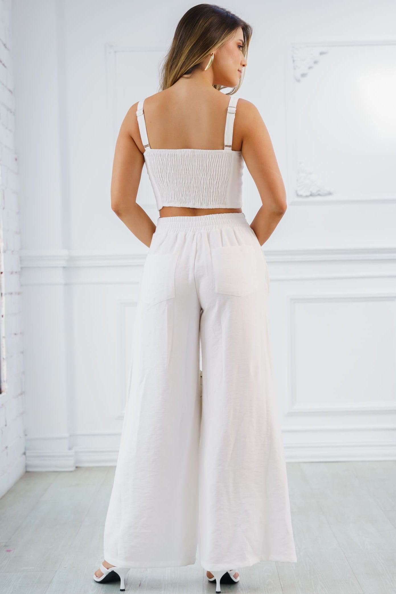 White shirt for women - April