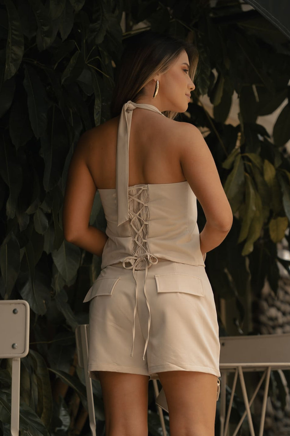 White shirt for women - April