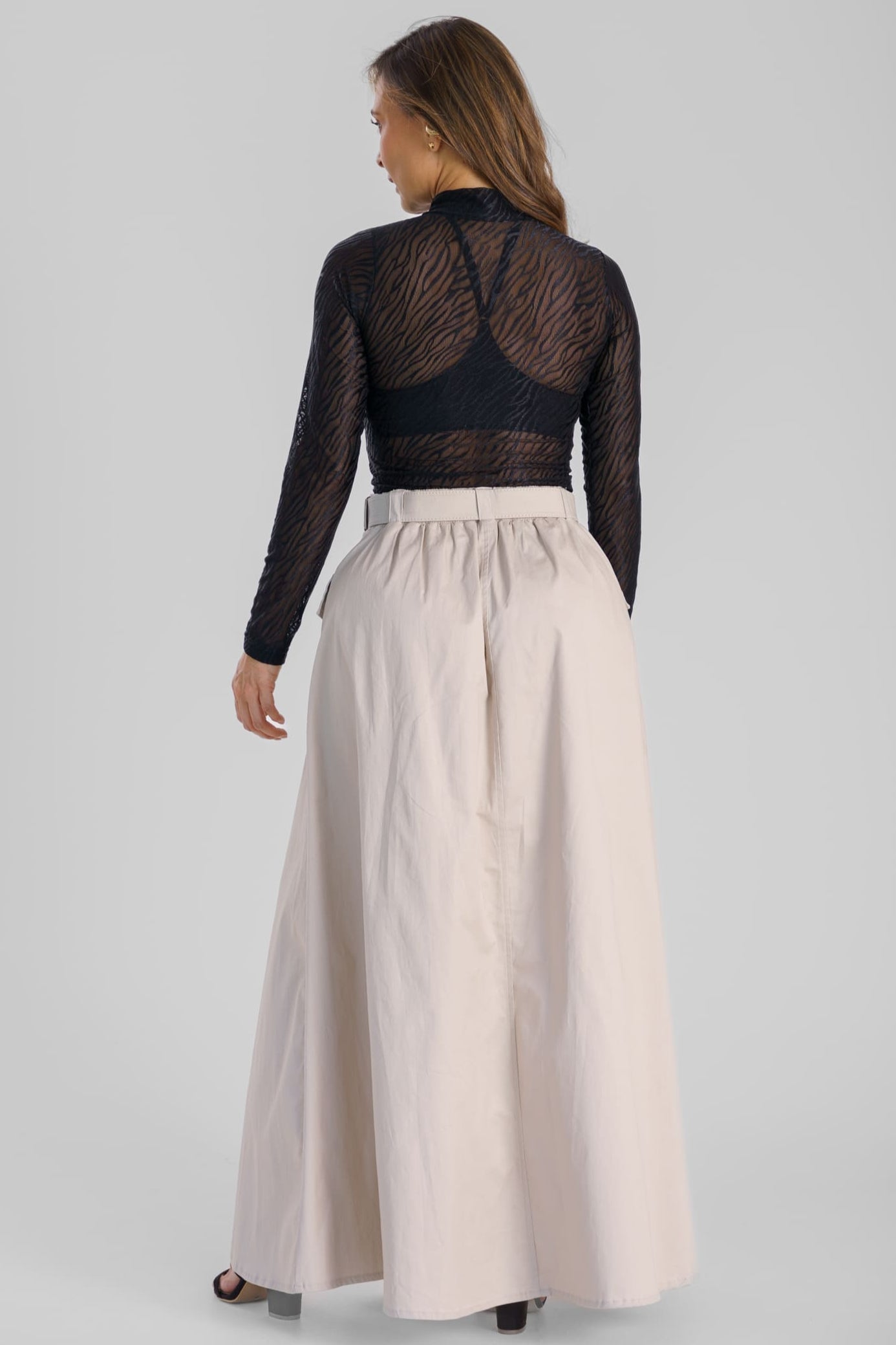 Women's Long Skirt - Pink