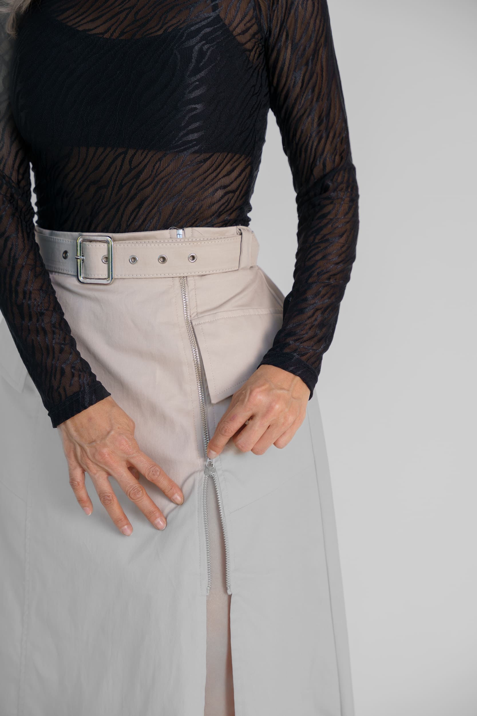 Women's Long Skirt - Pink