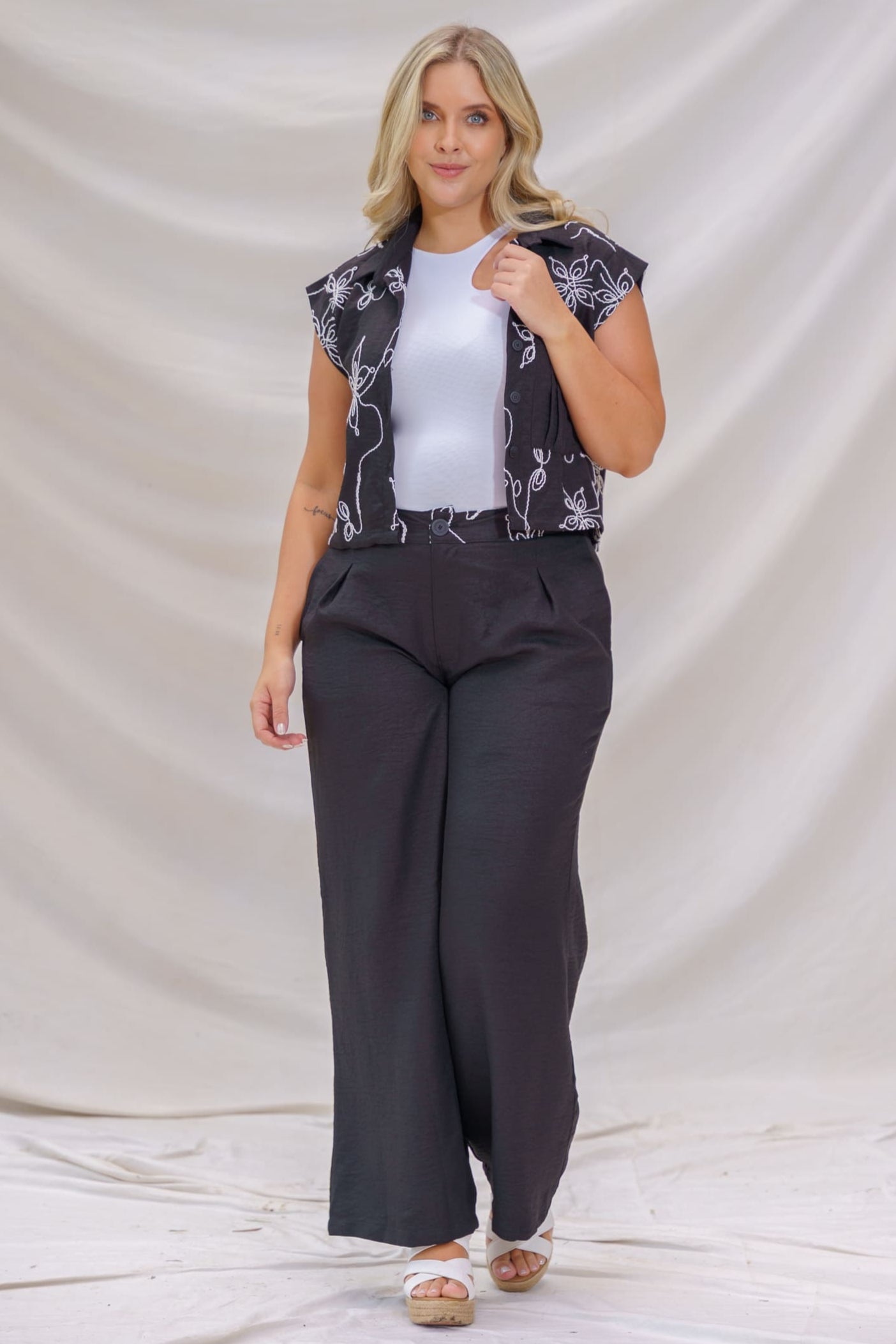 White shirt for women - April