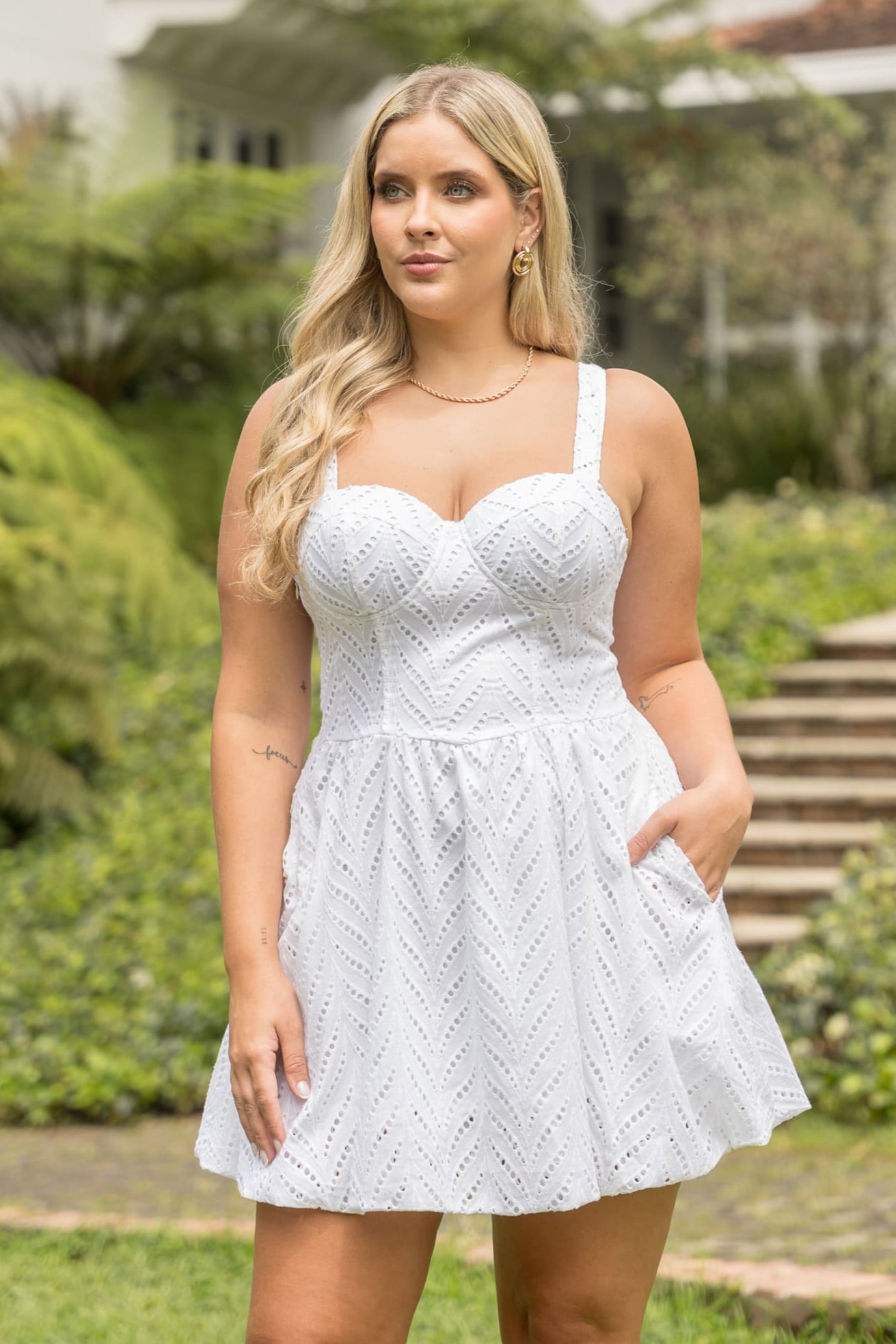 White shirt for women - April