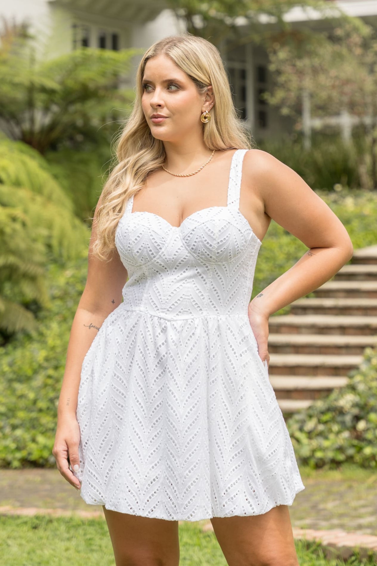 White shirt for women - April