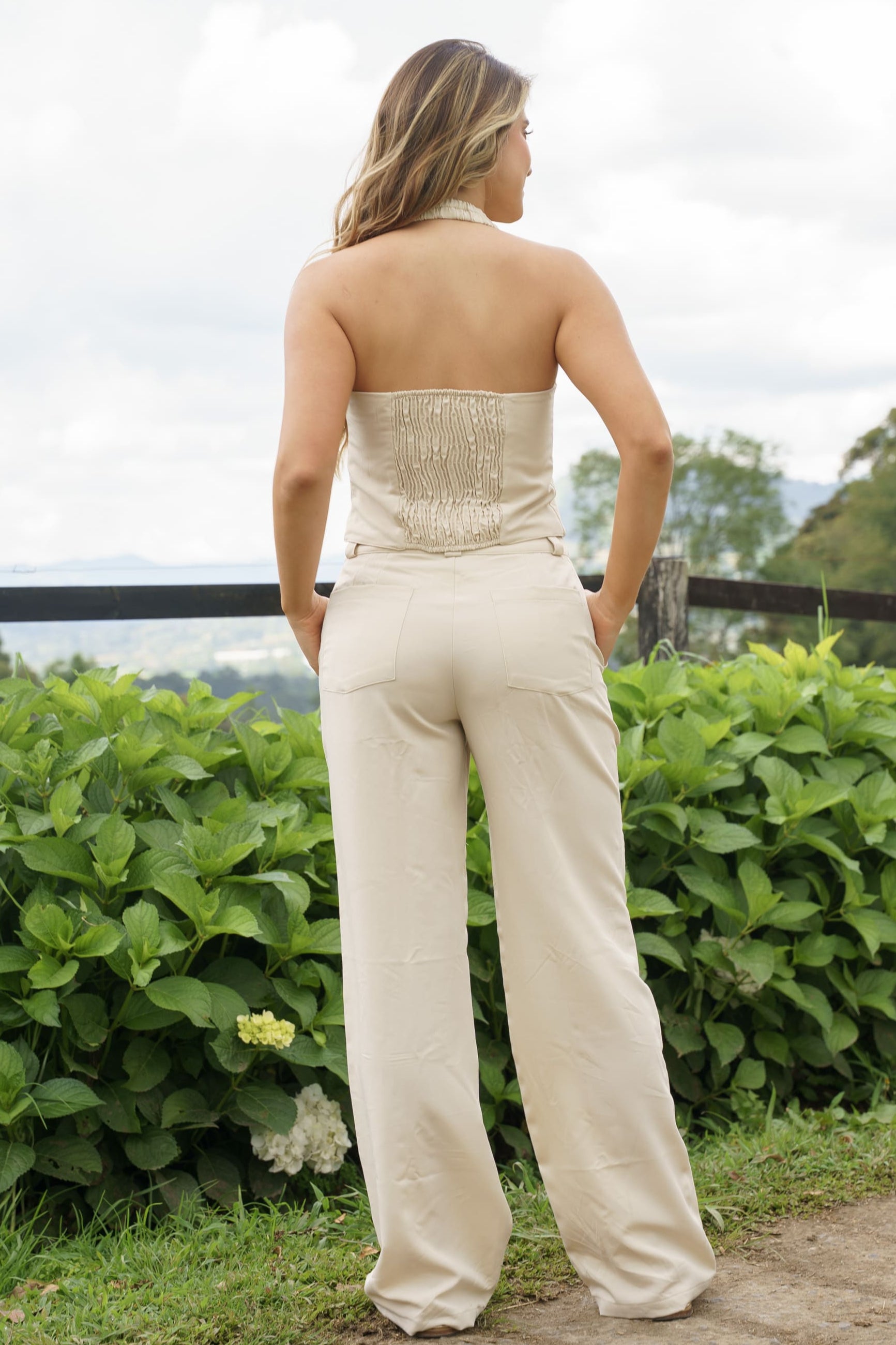 White shirt for women - April