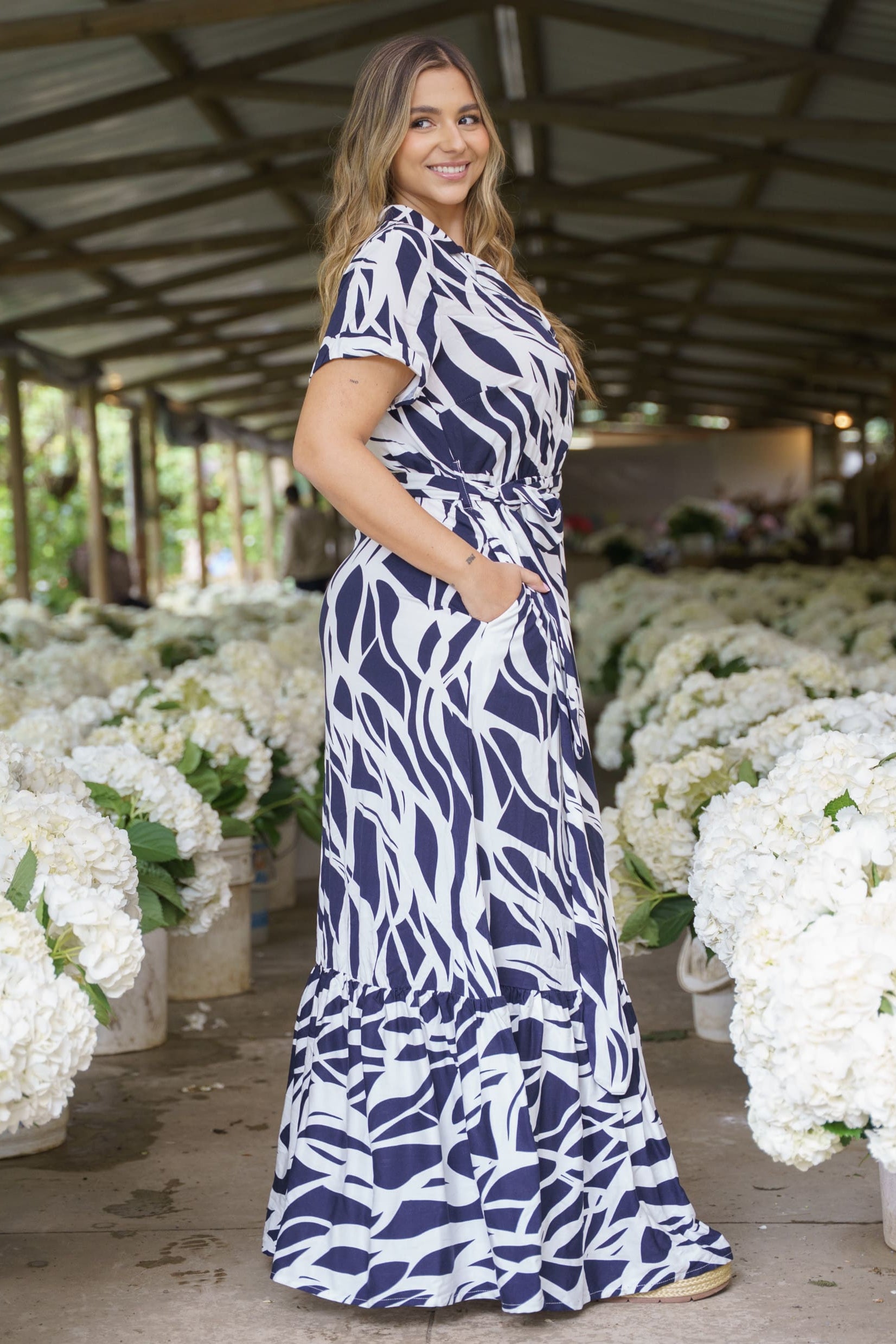 Vestido largo elegante mujer - Kristen