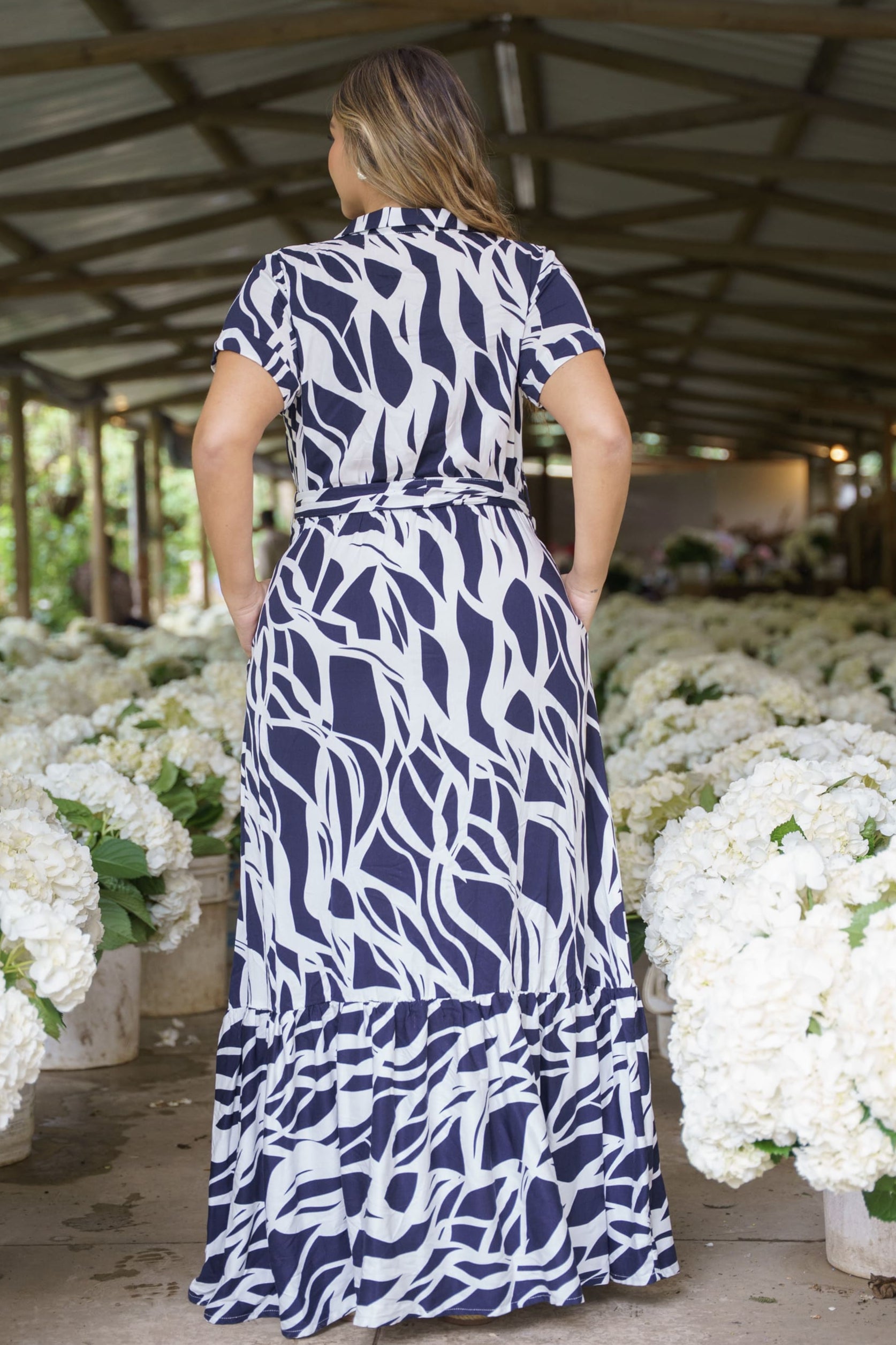 Vestido largo elegante mujer - Kristen