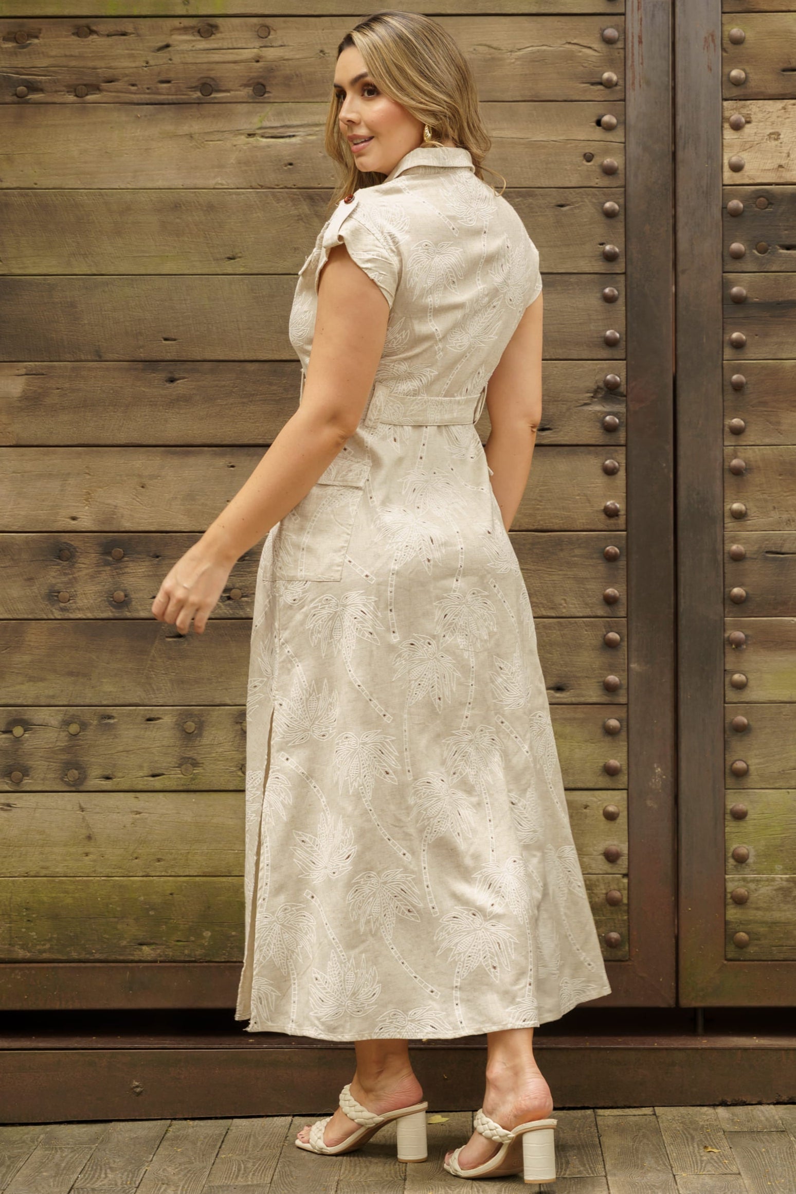 Vestido largo elegante mujer - Lima