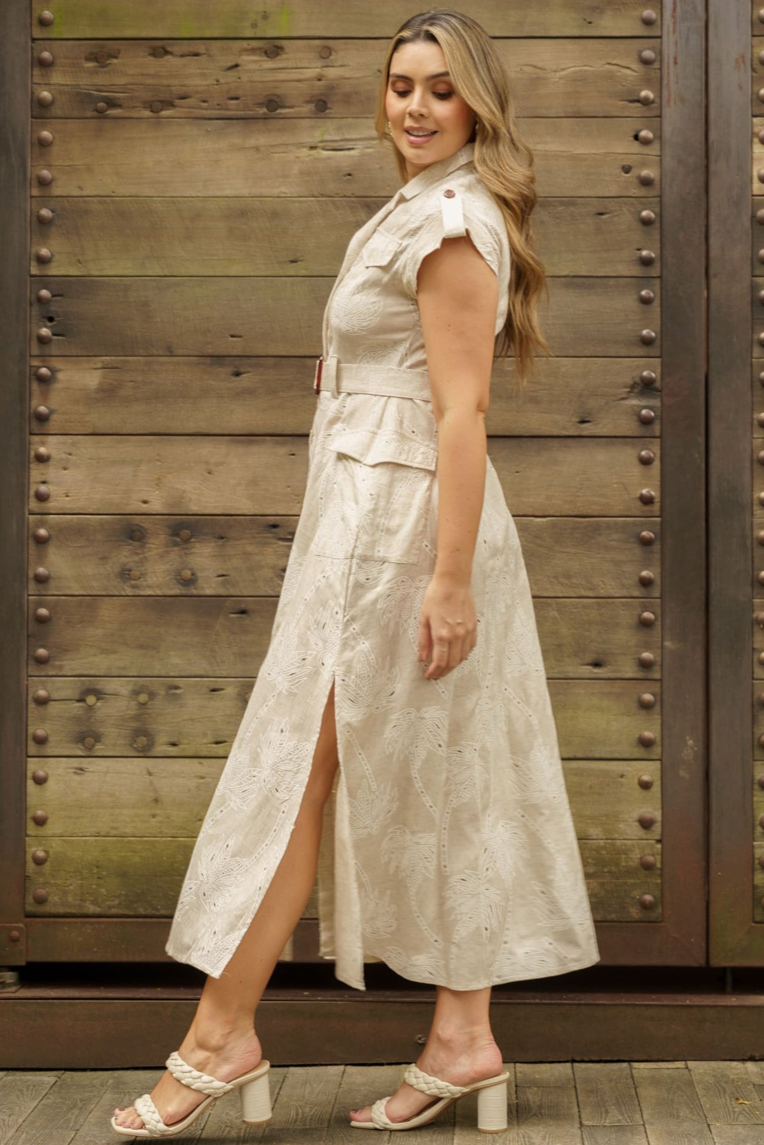 Vestido largo elegante mujer - Lima