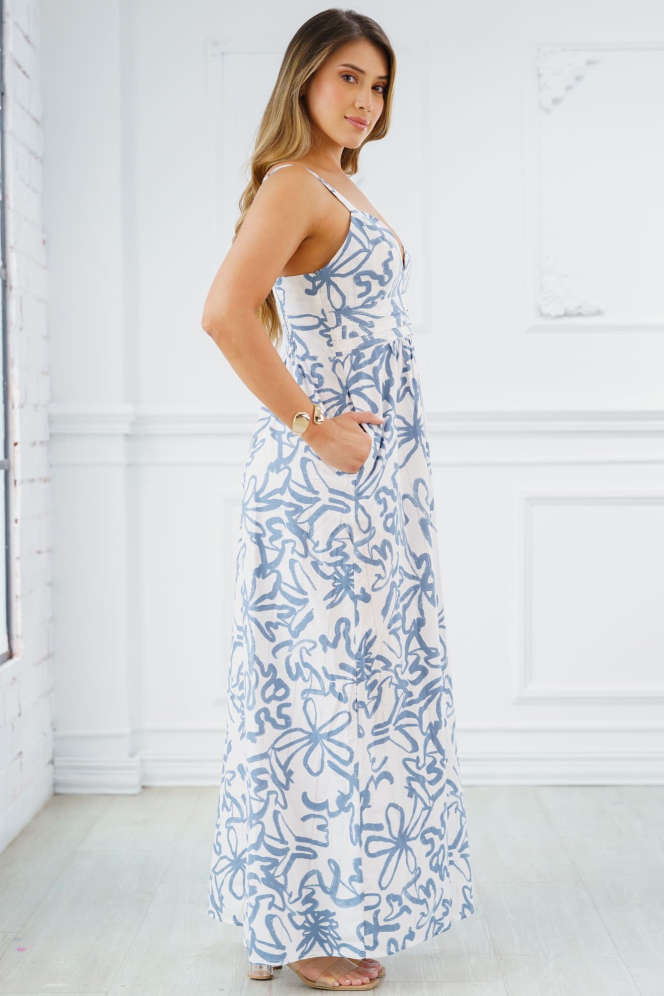 Vestido largo mujer - Roma