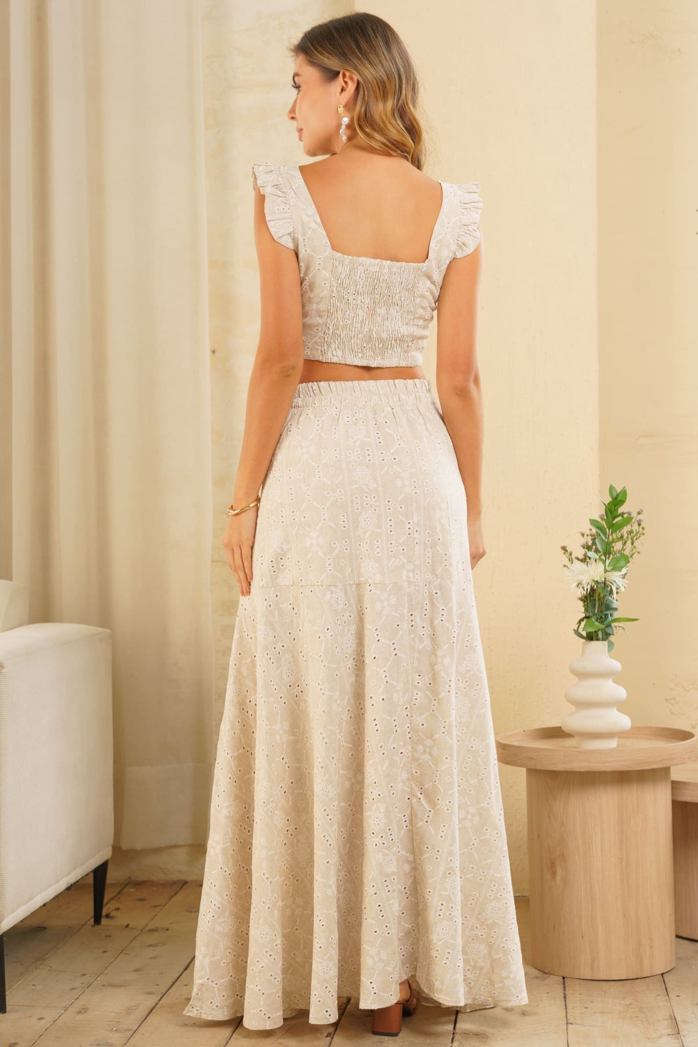 White shirt for women - April