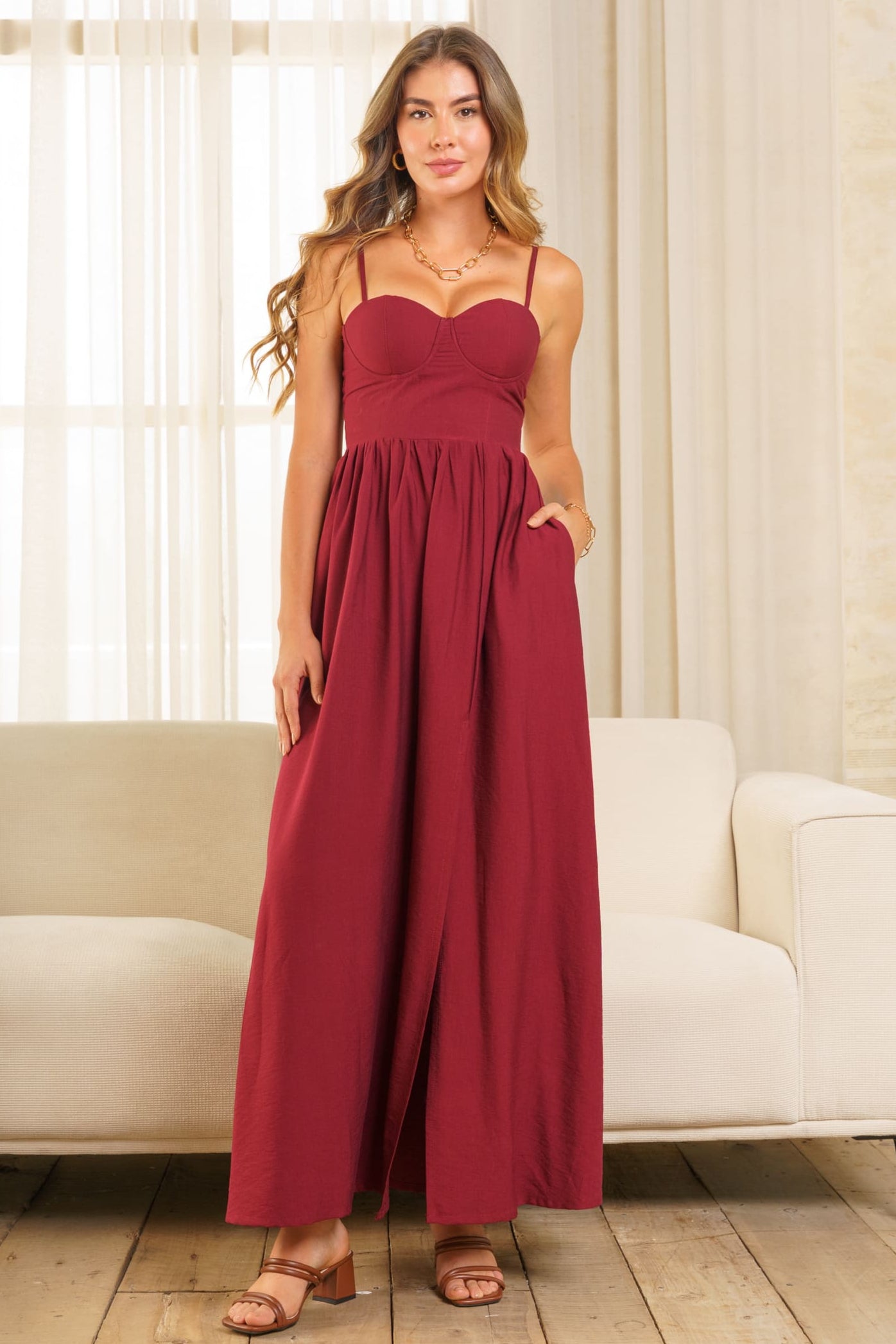 Vestido elegante mujer - Tina