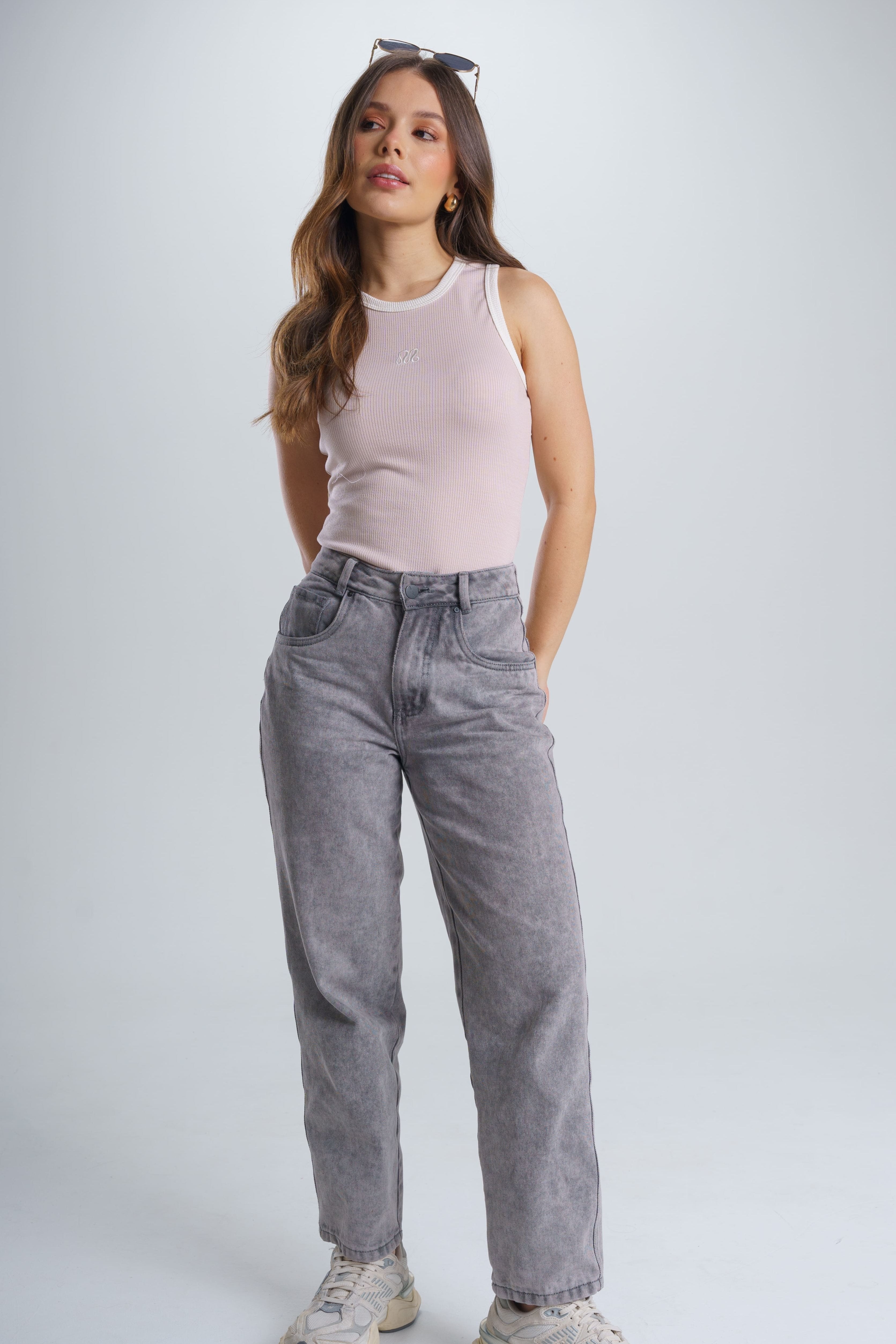 Body básico rib cuello redondo - Sammy