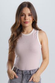 Body básico rib cuello redondo - Sammy