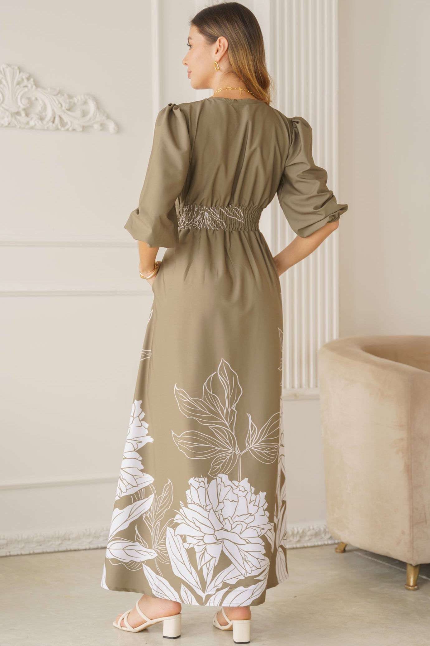 Vestido de Mangas Elegante - Kate