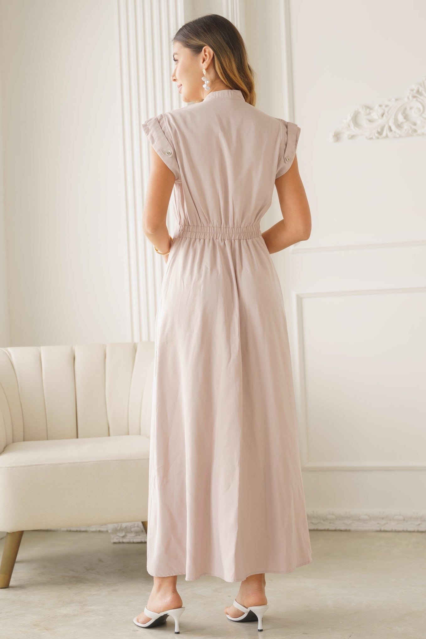 Vestido de Manga Corta - Deisy