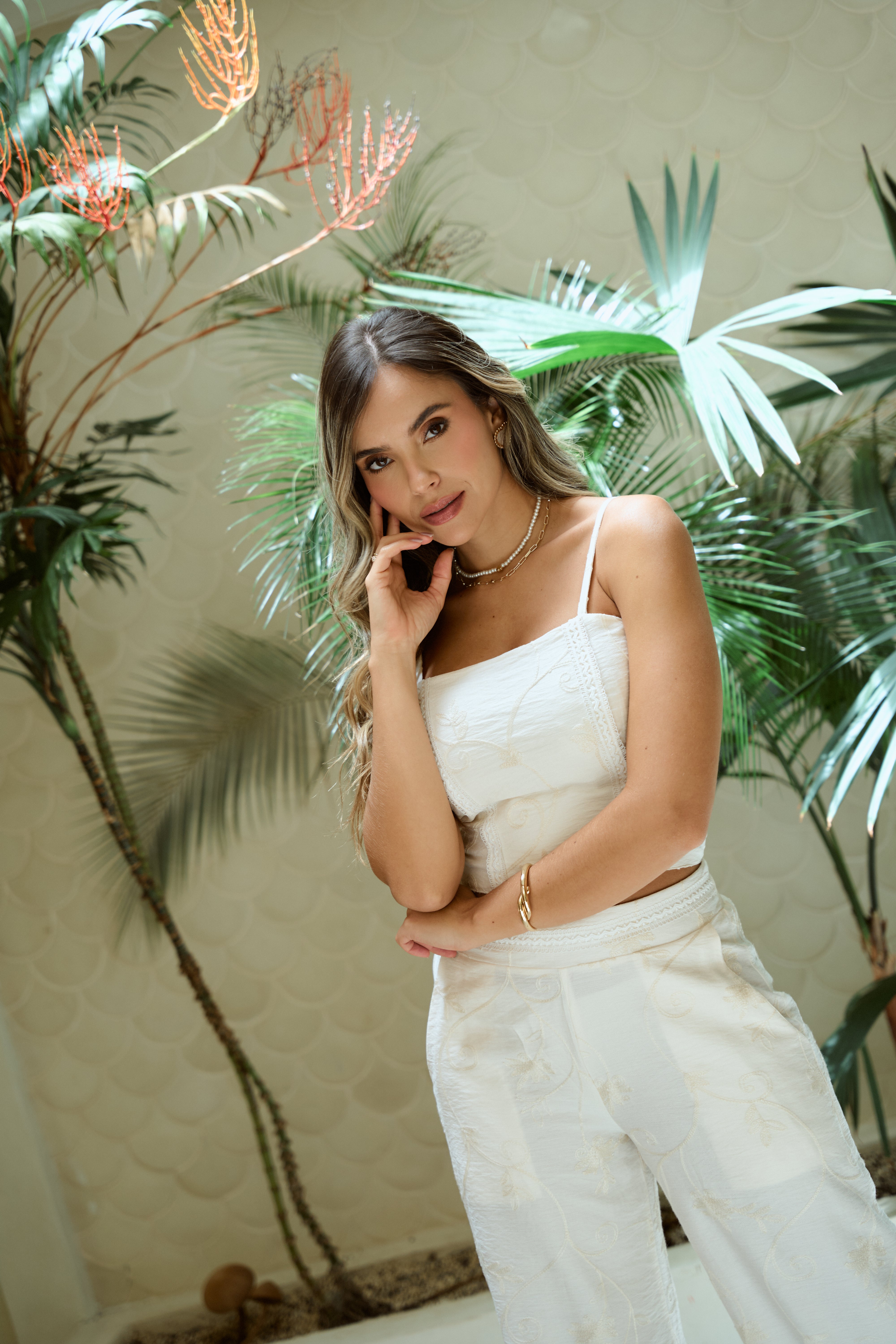 White shirt for women - April