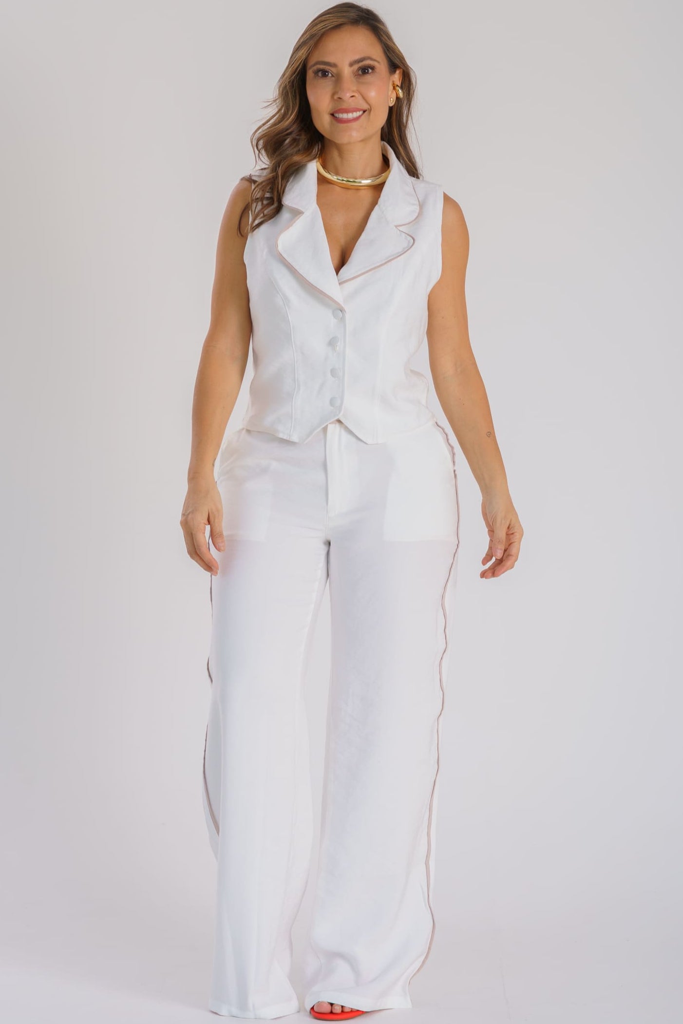 White shirt for women - April