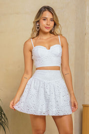 White shirt for women - April