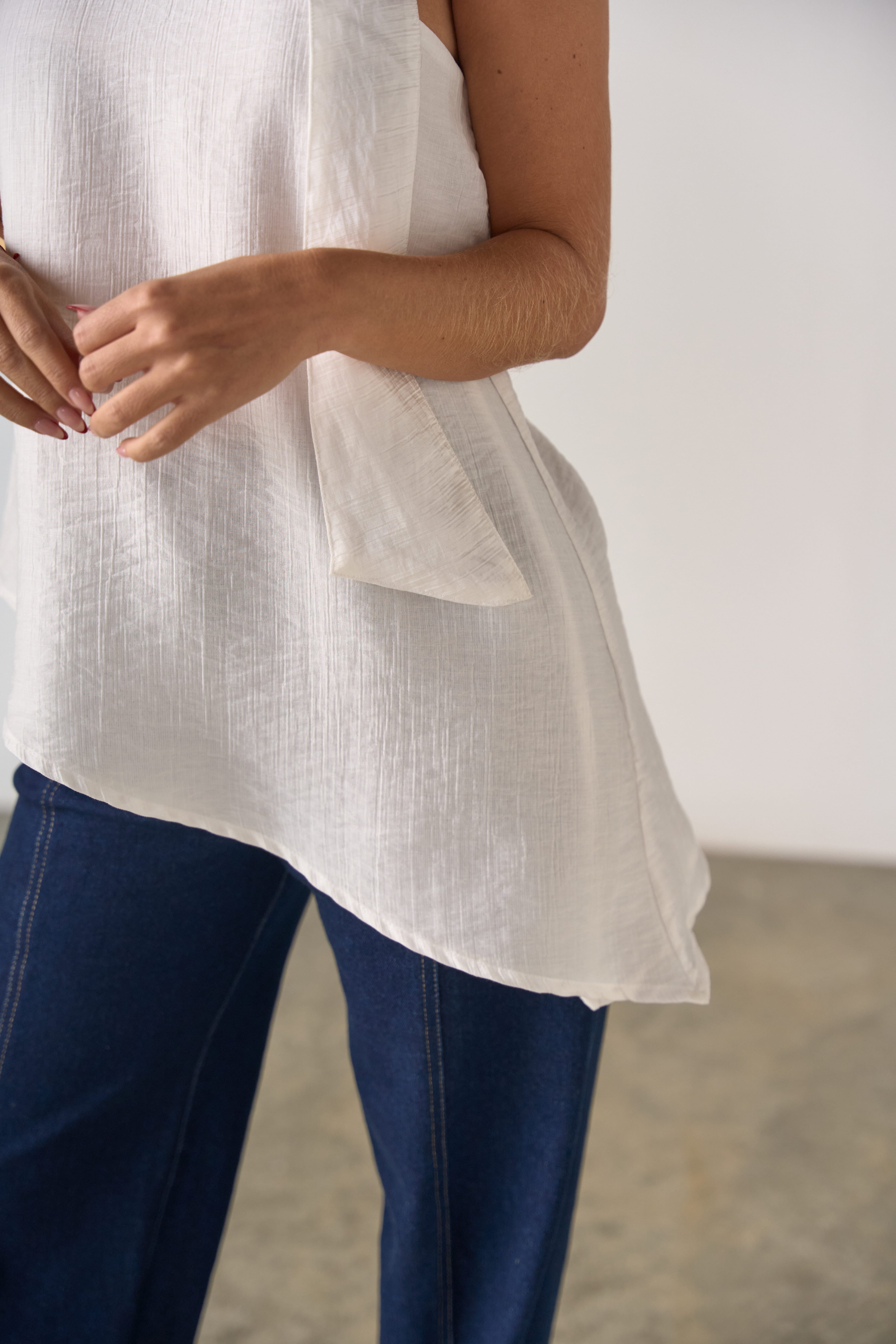 White shirt for women - April