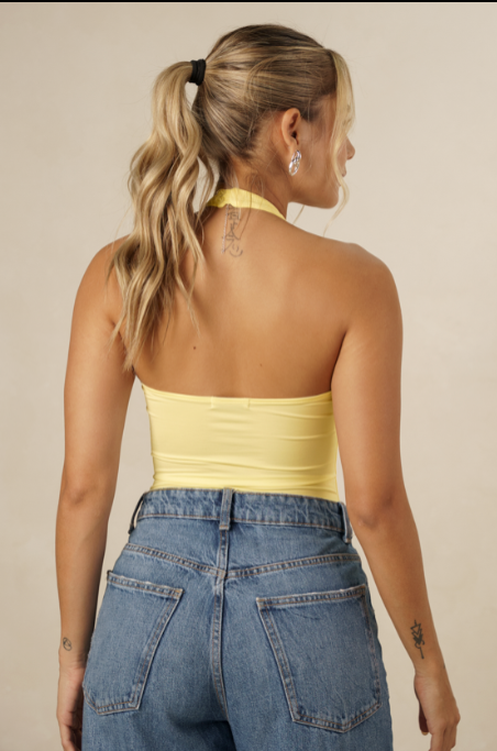 Body Basico Zoe Amarillo