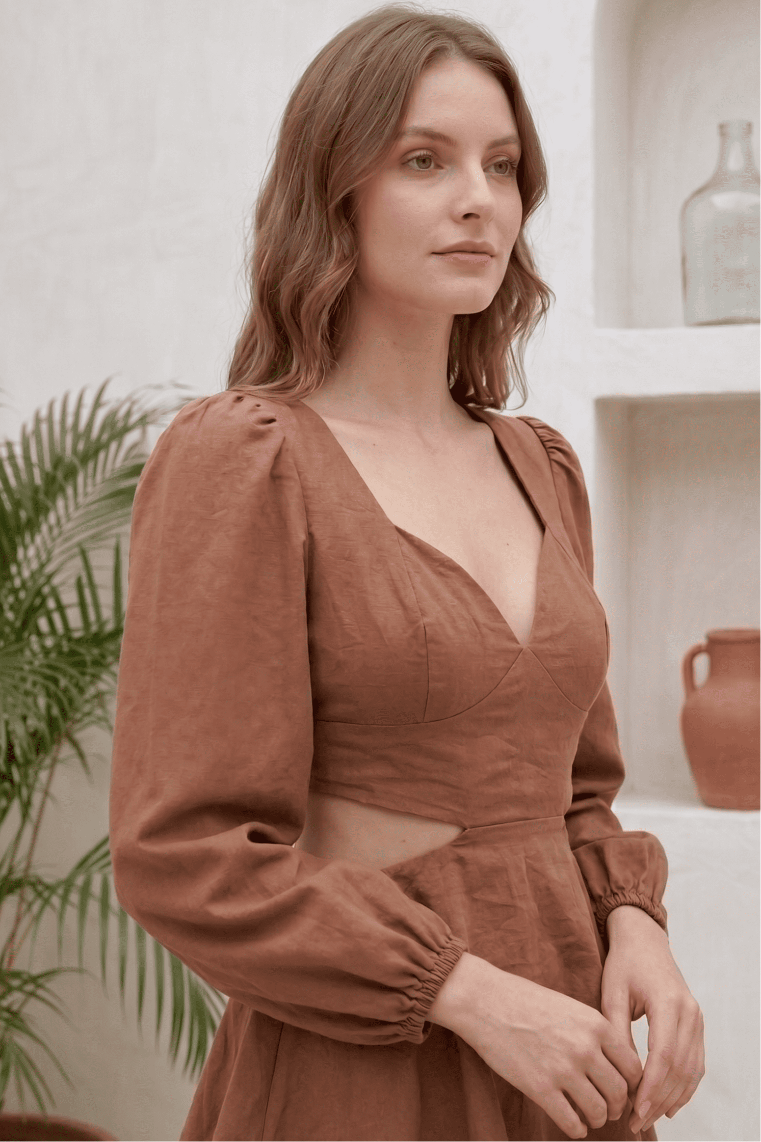 White shirt for women - April