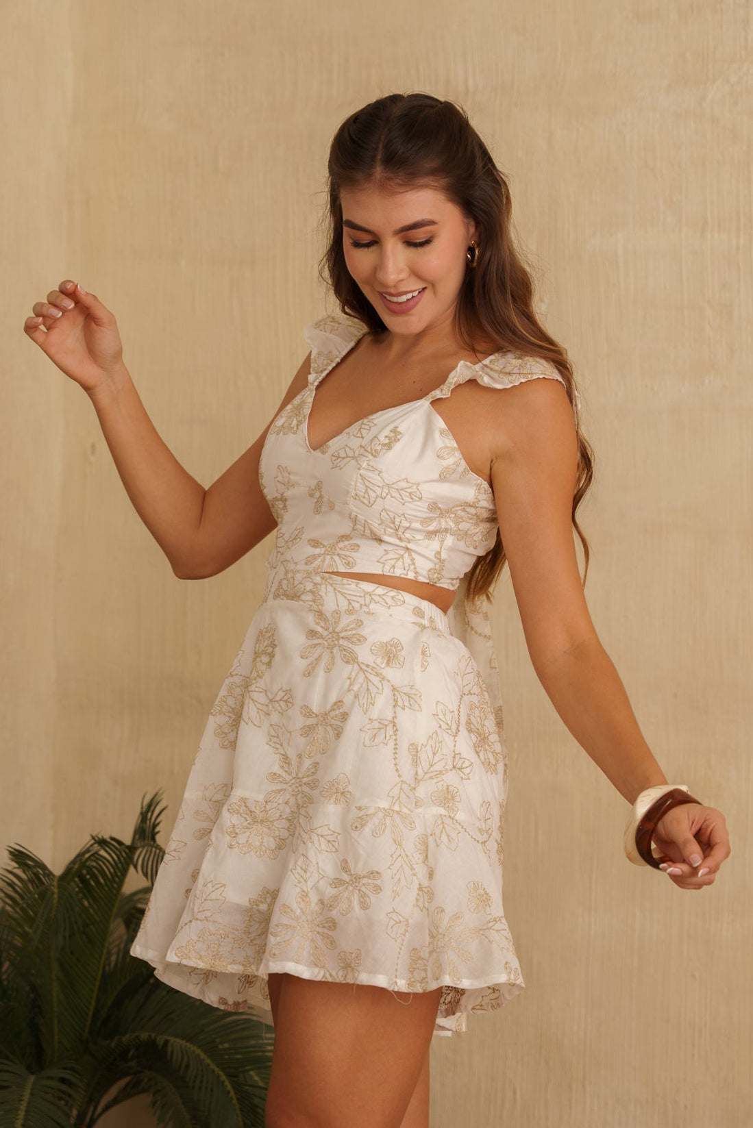 White shirt for women - April