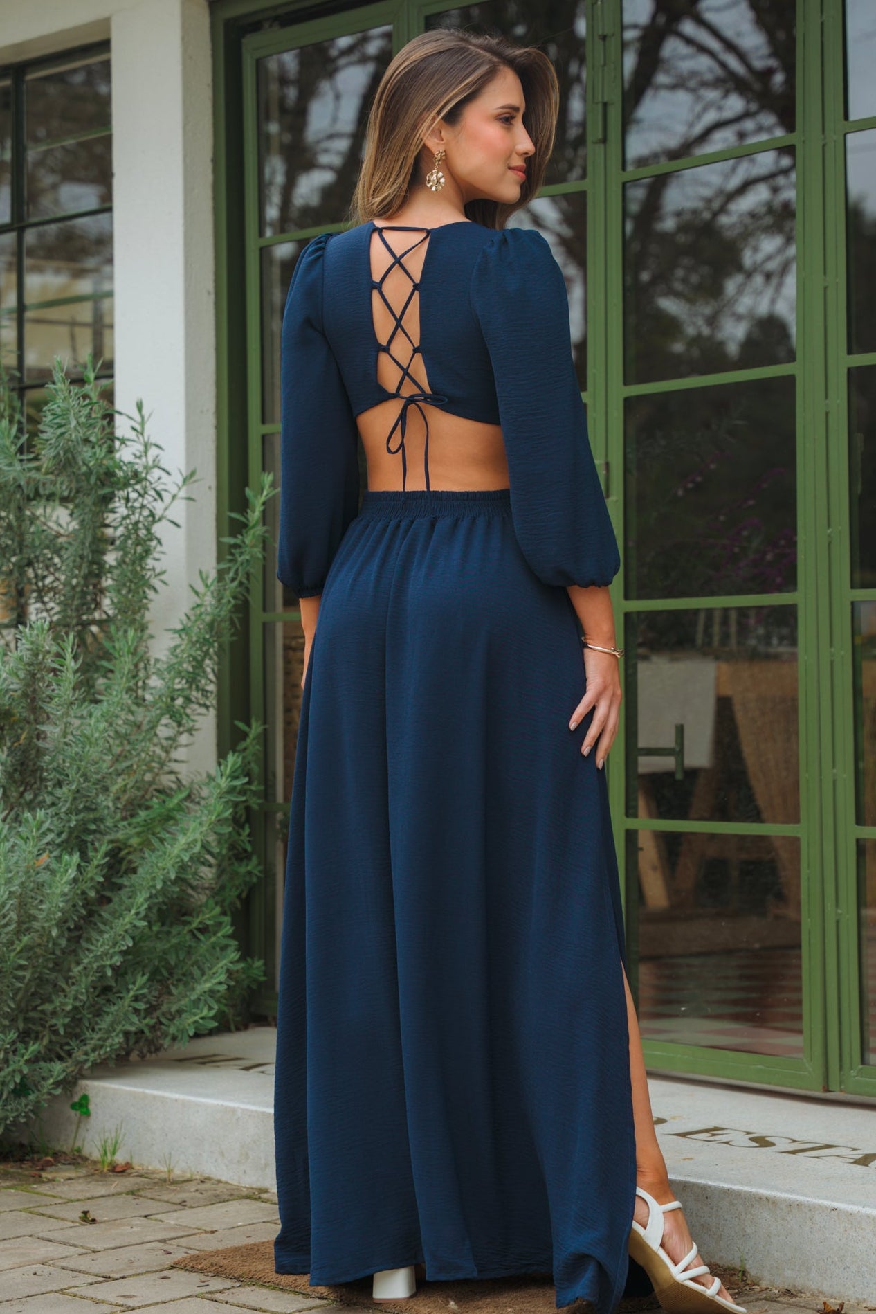 Vestido Largo Elegante - Melba