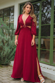 Vestido Largo Elegante - Melba