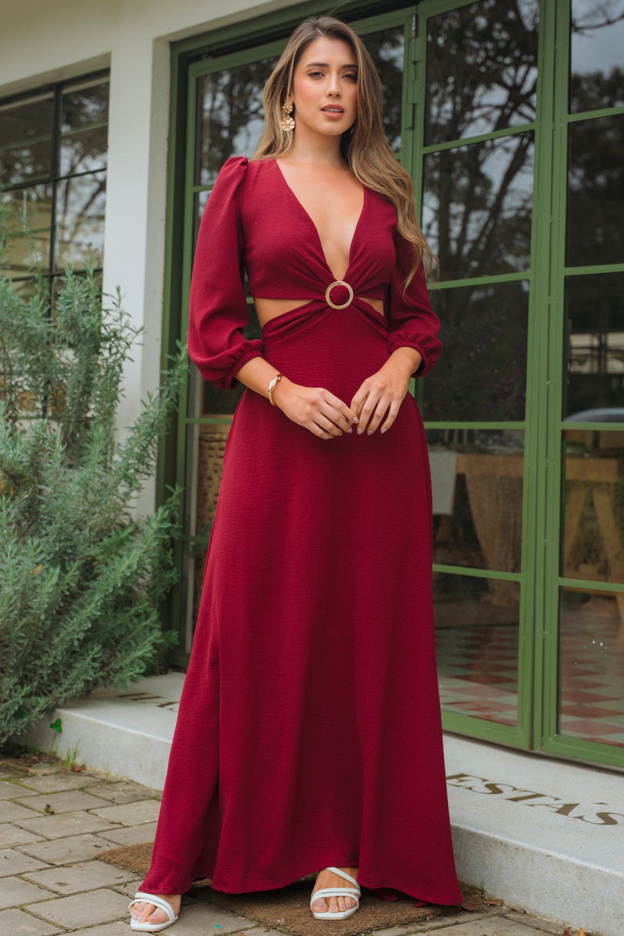 Vestido Largo Elegante - Melba