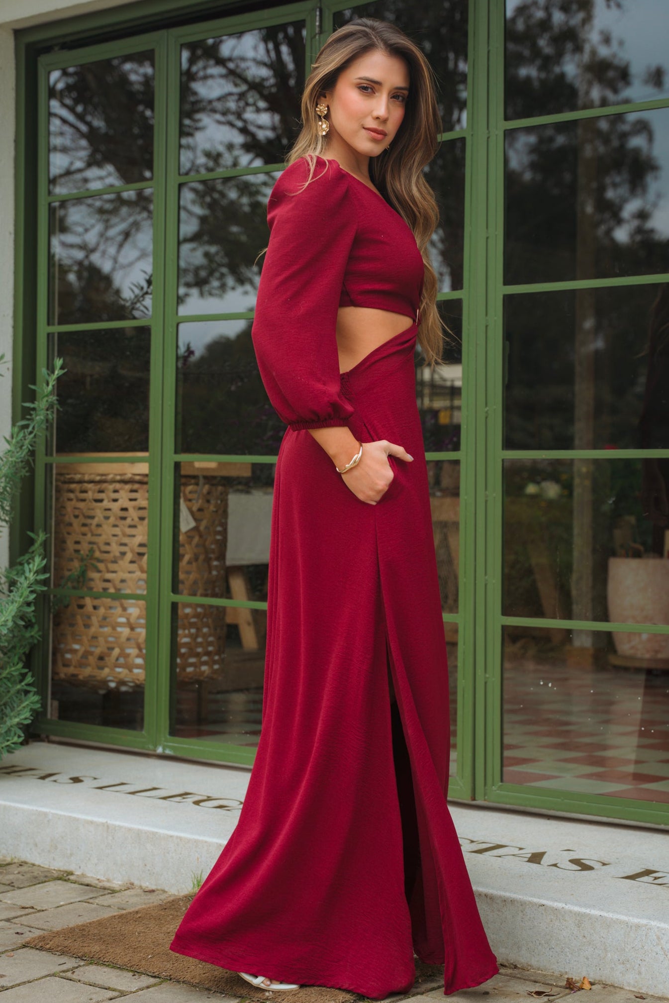 Vestido Largo Elegante - Melba