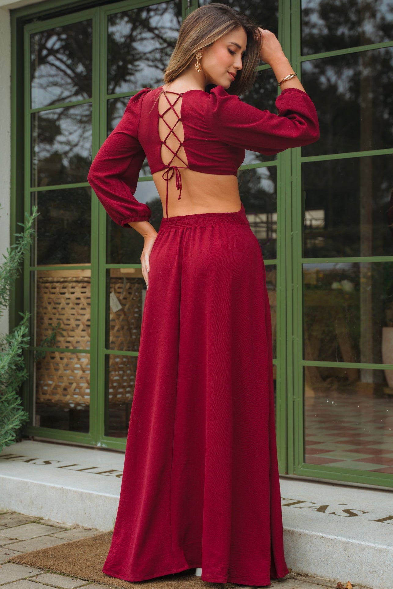 Vestido Largo Elegante - Melba