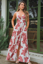 Vestido Largo Playero - Miel