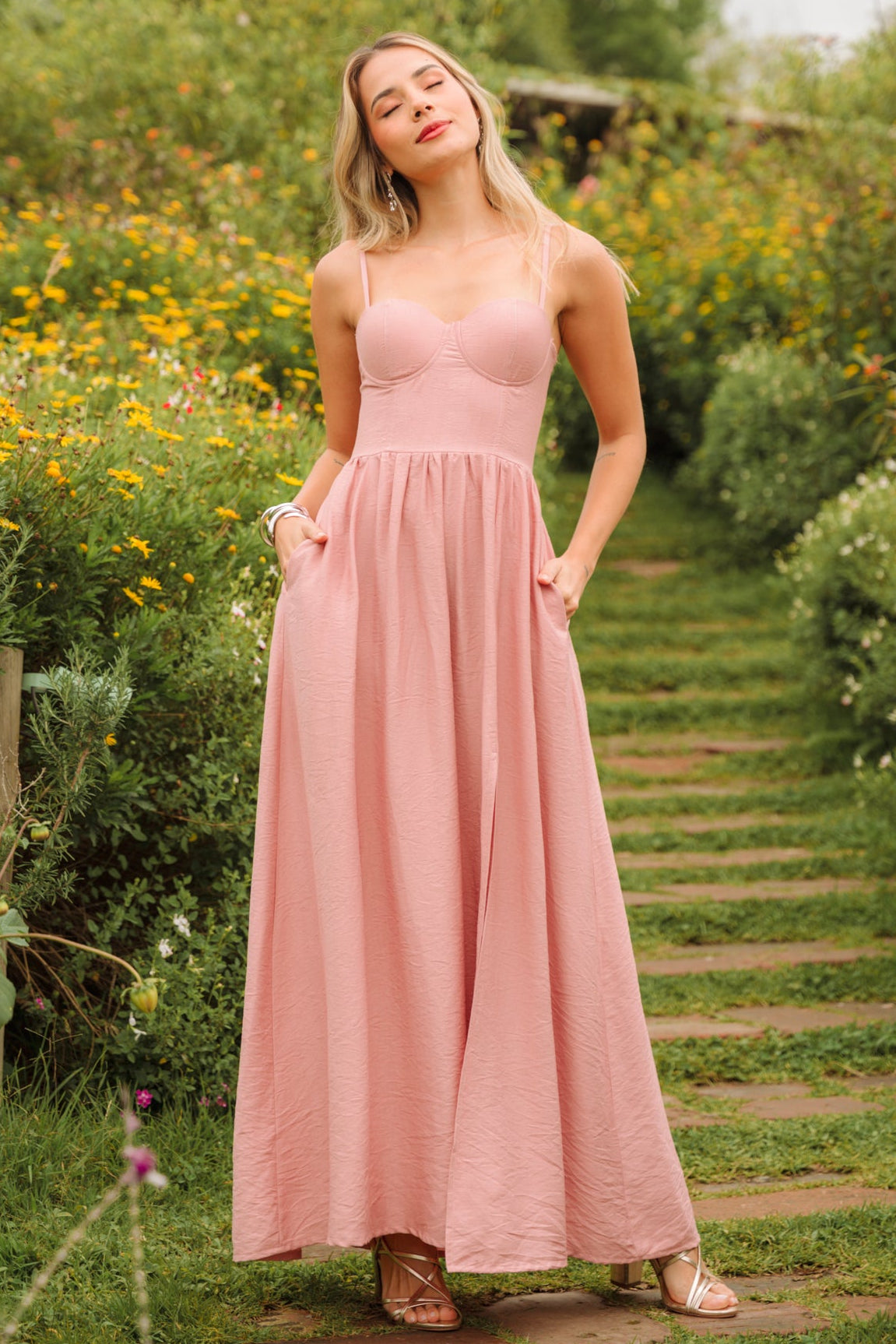 Vestido Largo Elegante - Lizzy