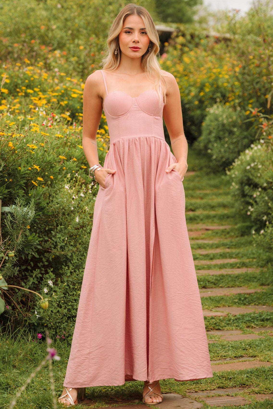 Vestido Largo Elegante - Lizzy