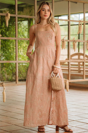 Vestido Largo Bordado - Lopez