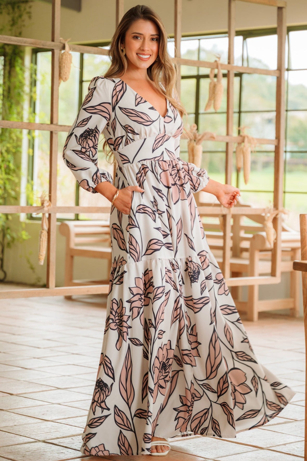 Vestido Largo Elegante - Merida