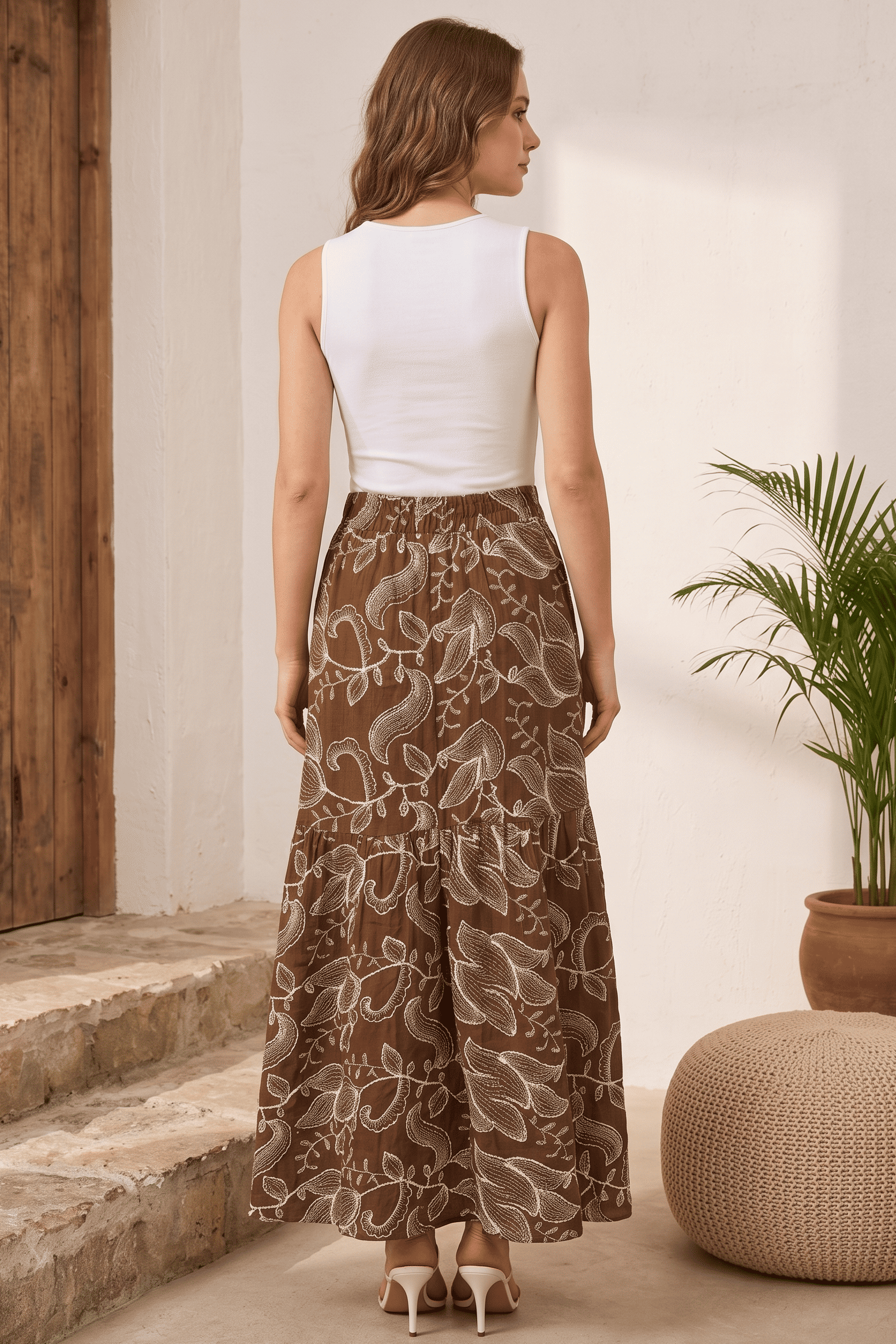White shirt for women - April