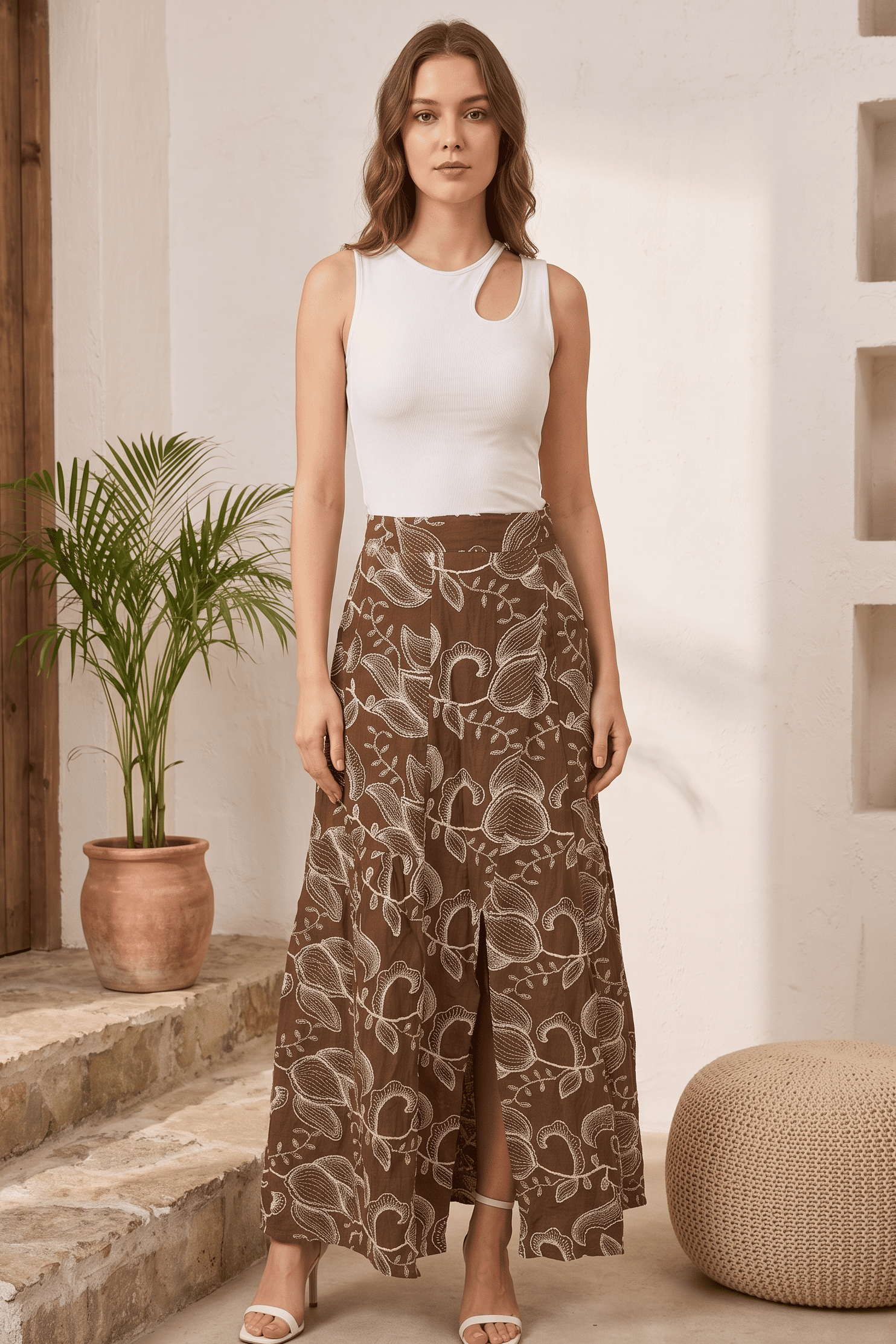 White shirt for women - April