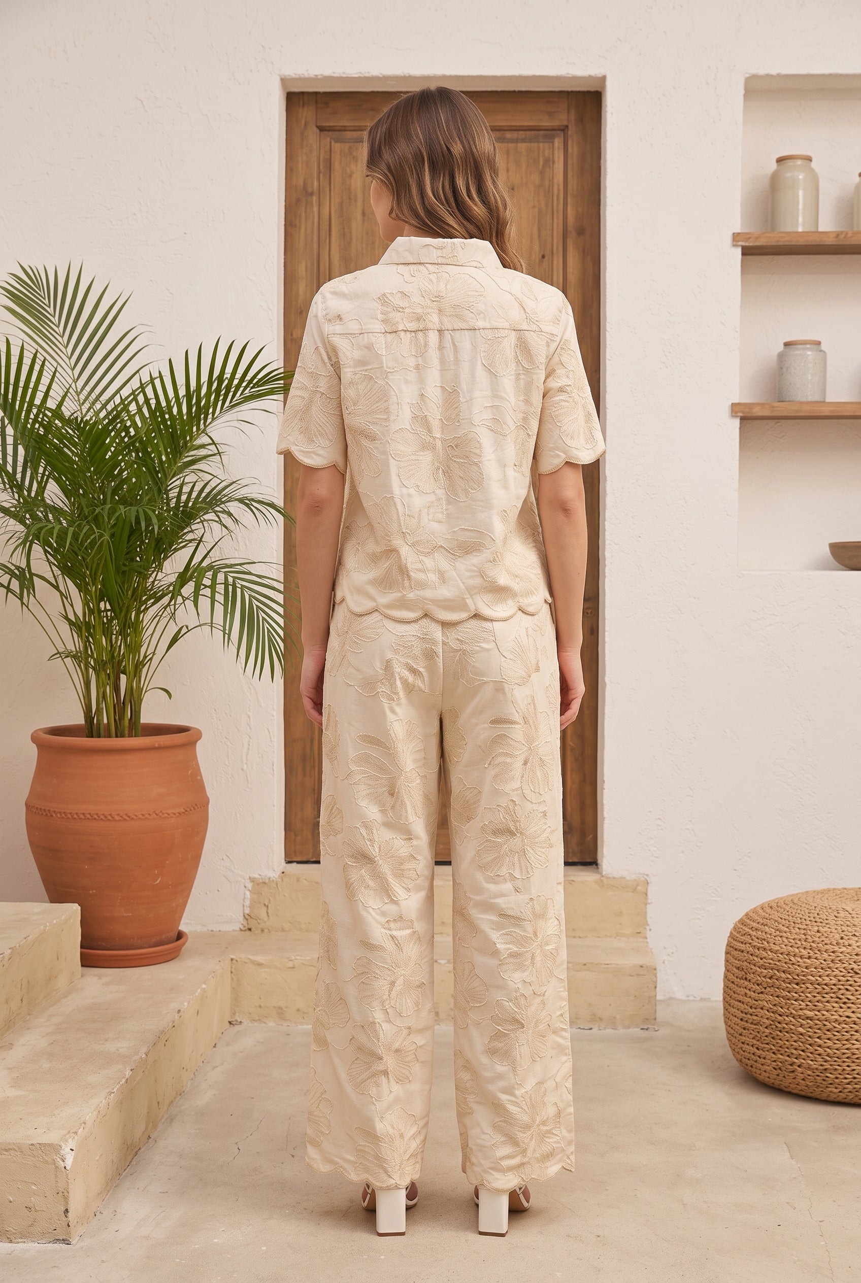White shirt for women - April