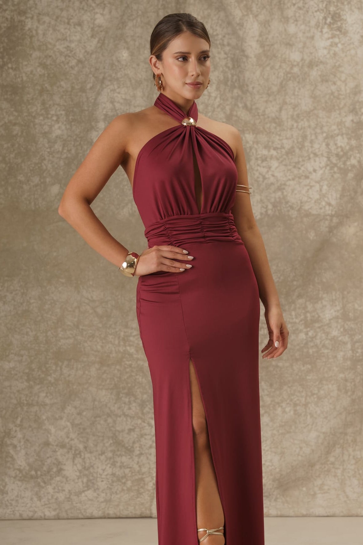 Vestido elegante - Goma