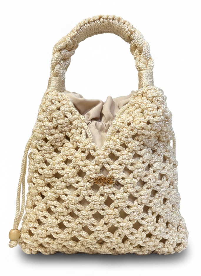 Bolso Macramé - Perla