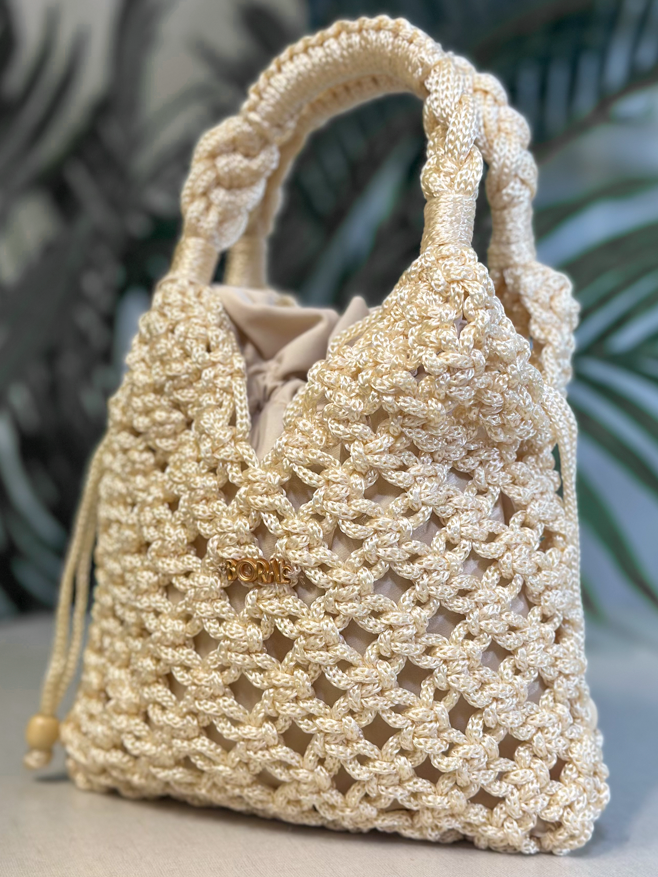 Bolso Macramé - Perla