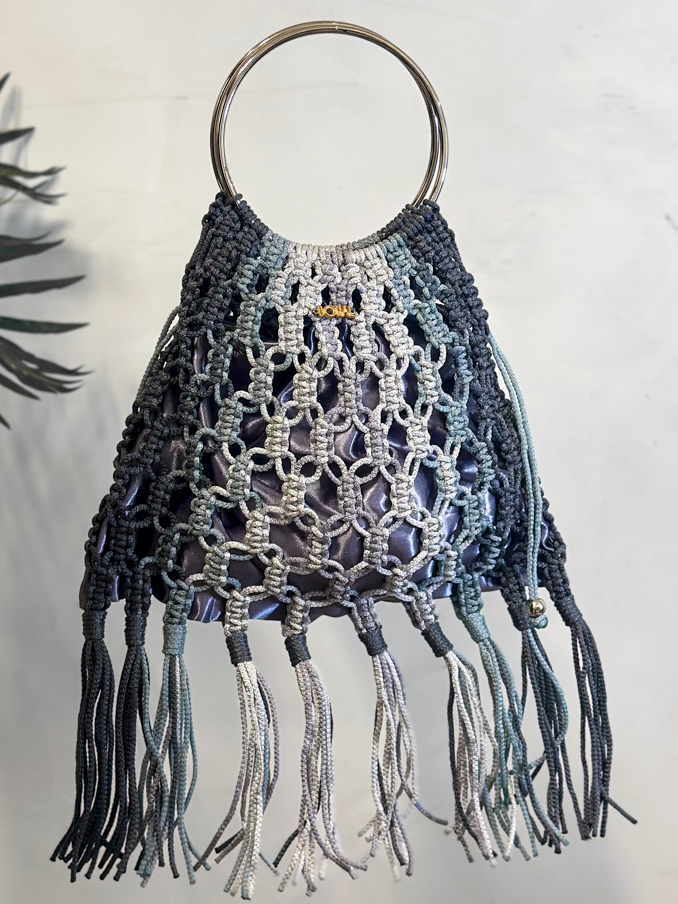 Bolso Macramé - Degrade