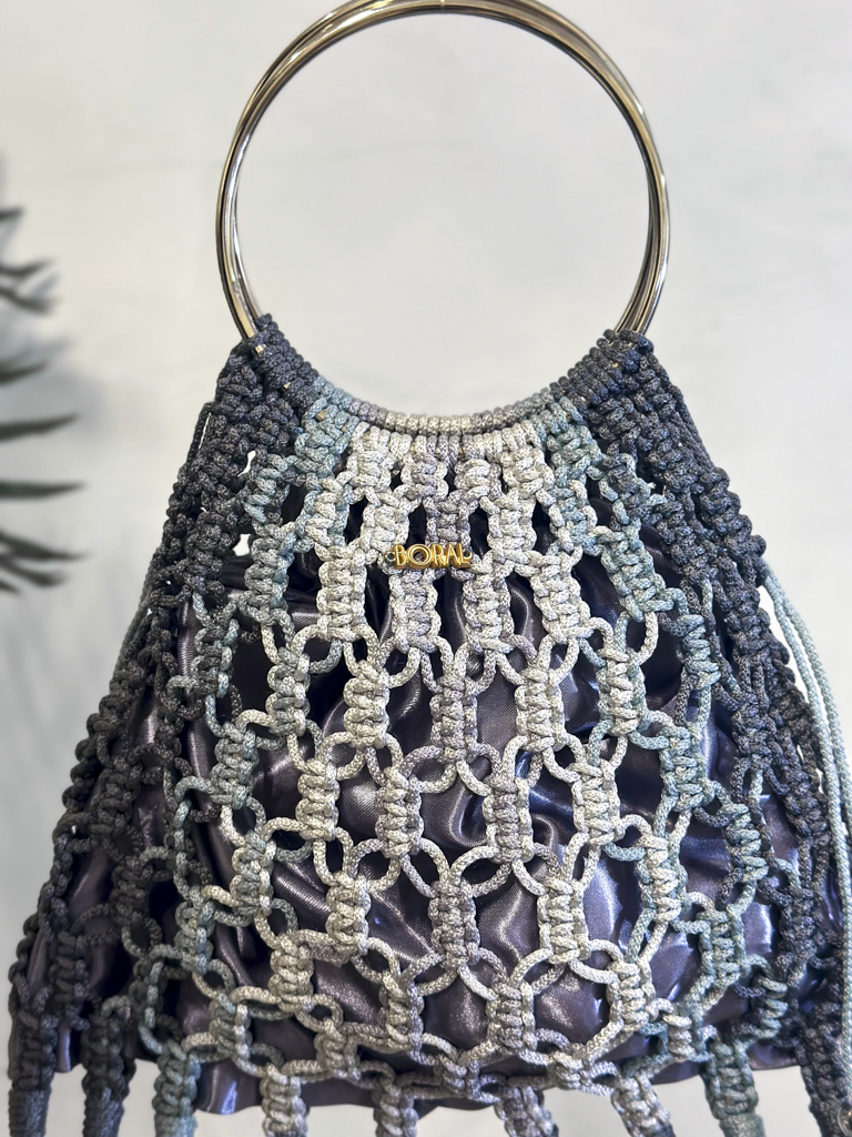 Bolso Macramé - Degrade