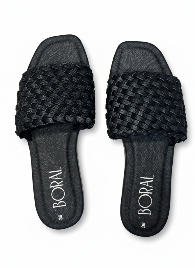 Sandalia Plana - Negra