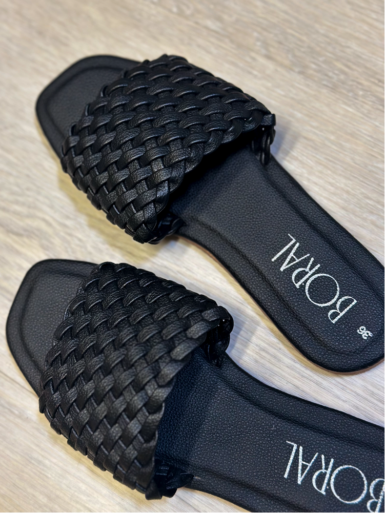 Sandalia Plana - Negra