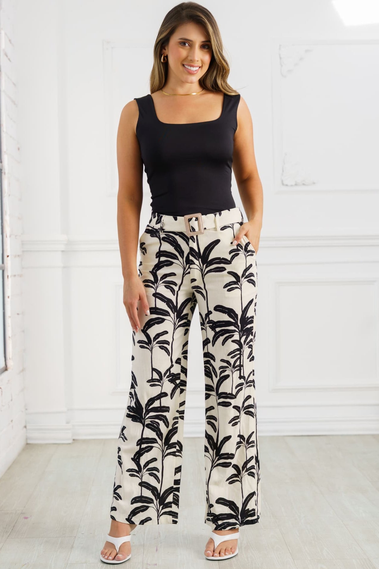 Pantalón playero mujer - Opal