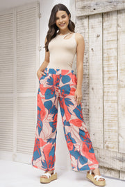 Pantalón estampado de moda